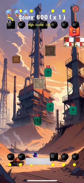 Triggering TNT explosions and massive chain reactions