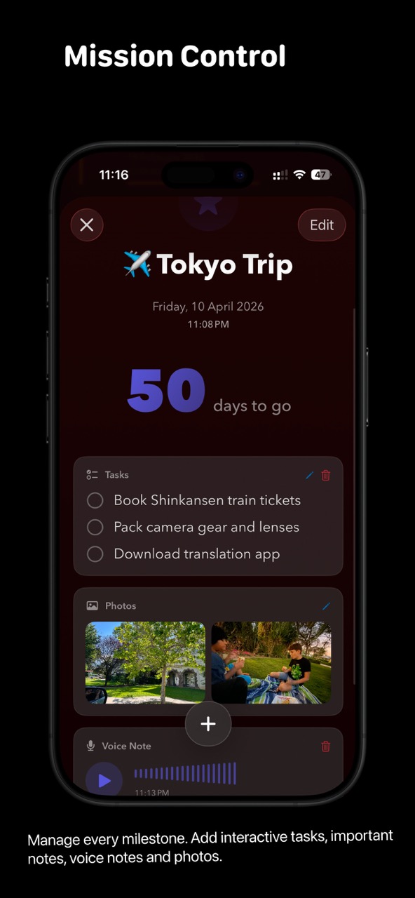 DaysLeft app screenshot