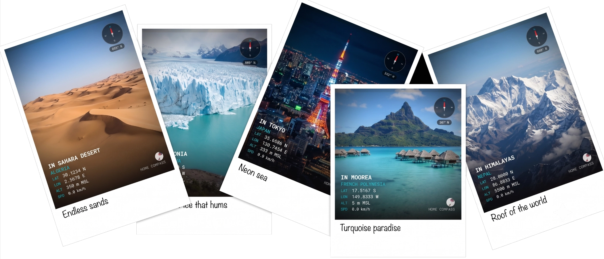 Photo stamped with Roamy live GPS coordinates and tactical telemetry
