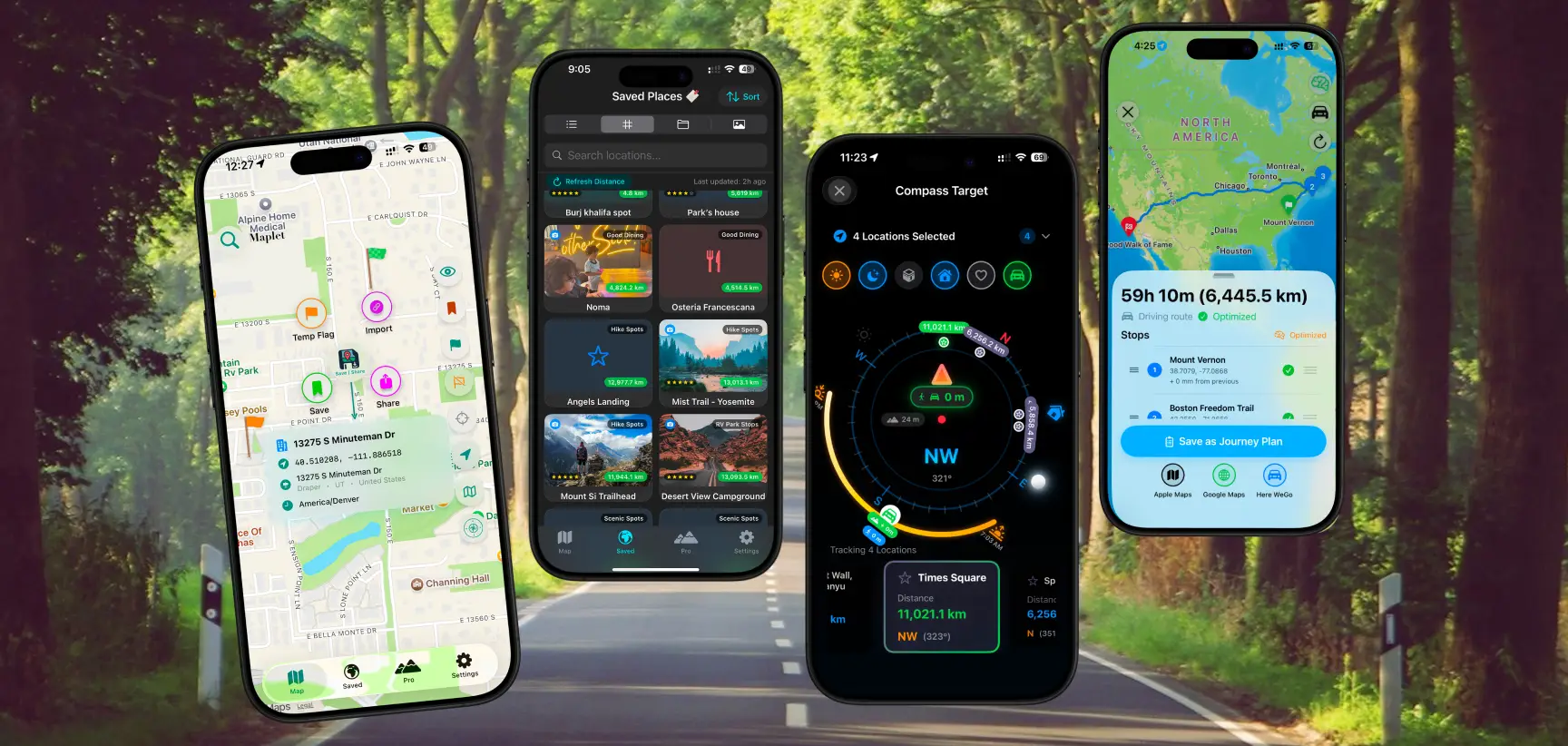 Maplet premium map location saver and travel itinerary organizer for iOS