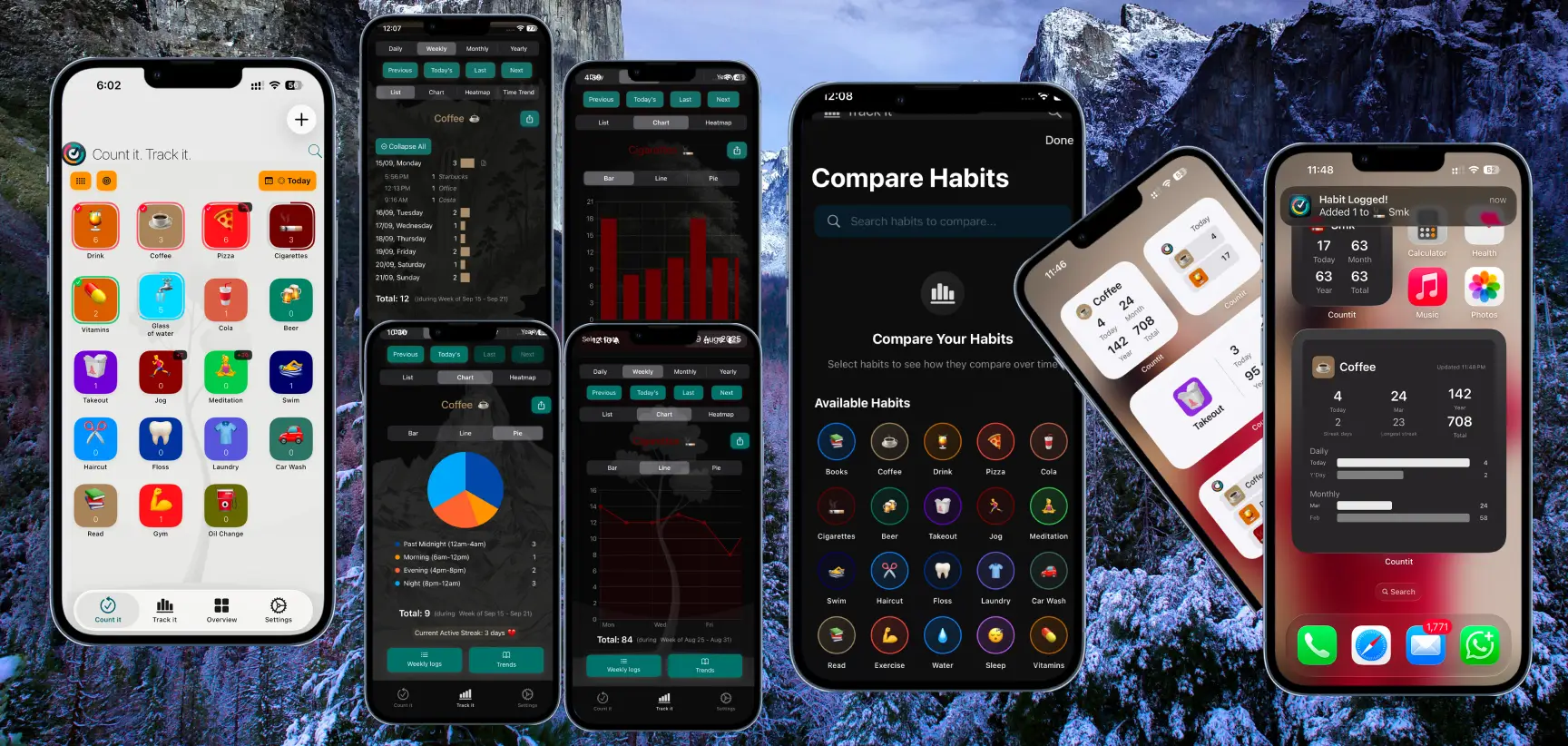 CountIt app interface preview