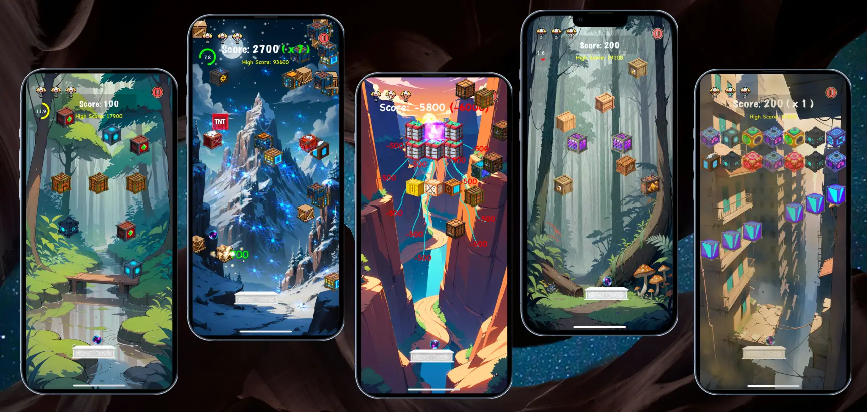 Crate Crashers game interface preview